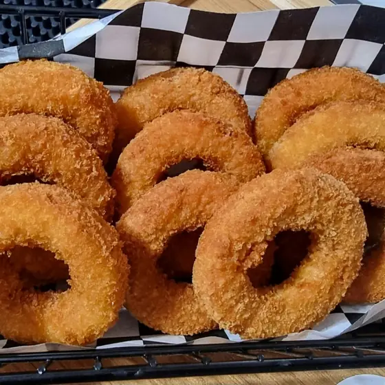 Chicken onion rings
