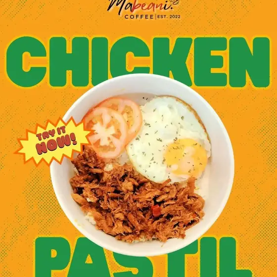 Chicken pastil poster