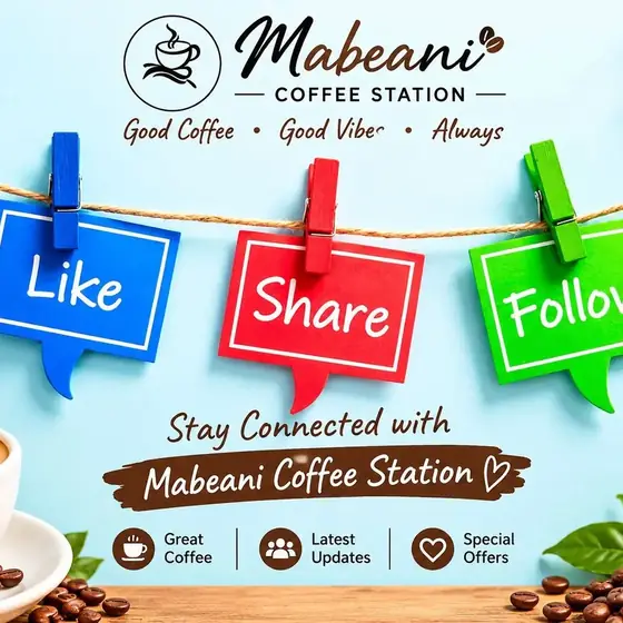 Stay connected with Mabeani Coffee Station